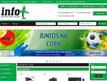 Tablet Screenshot of infomaisnet.com.br
